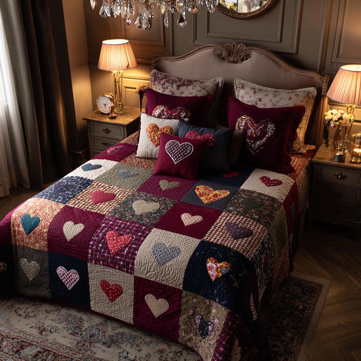 Soft Affection 3-Piece Quilted Bedding Set NCU0DV9236