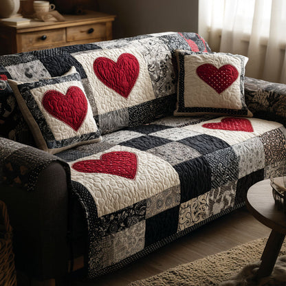 Soft Affection Quilted Sofa Cover NCU0NT11887