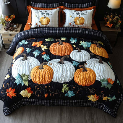 Soft Autumn Field 3-Piece Quilted Bedding Set NCU0NT8772
