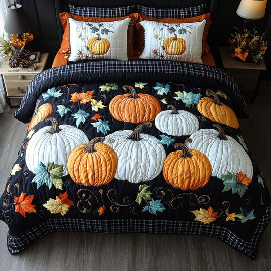 Soft Autumn Field 3-Piece Quilted Bedding Set NCU0NT8772