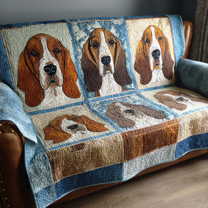 Soft Ears Quilted Sofa Cover NCU0TD2183