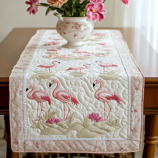 Soft Elegance Quilted Table Runner NCU0NT4899