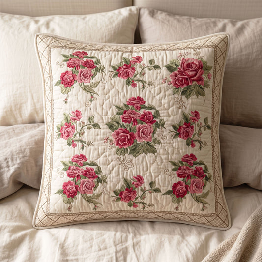 Soft Garden Quilted Pillow Case NCU0TD2399
