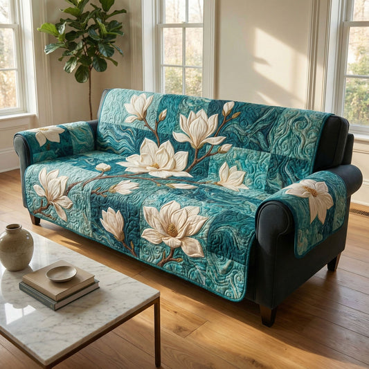 Soft Magnolia Home Quilted Sofa Cover NCU0TD2375