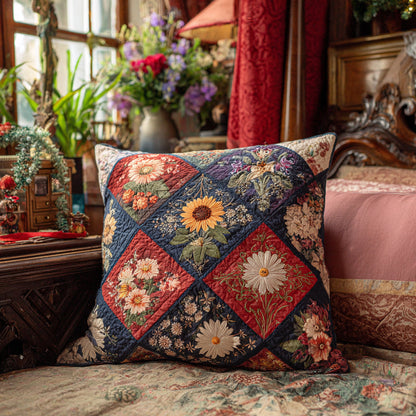 Soft Meadow Quilted Pillow Case NCU0DV8688