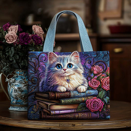 Soft Pawprints Quilted Tote Bag NCU0NT8611