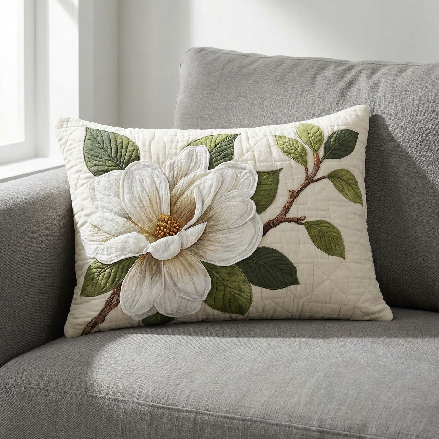 Soft Petals Quilted Bedding Pillow Case NCU0XD2661