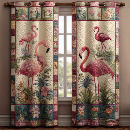 Soft Plumage Quilted Curtains NCU0PT10125