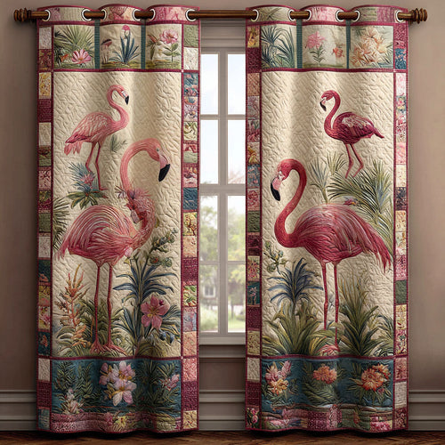 Soft Plumage Quilted Curtains NCU0PT10125