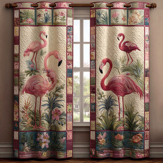 Soft Plumage Quilted Curtains NCU0PT10125