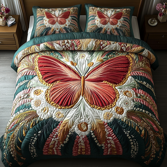 Soft Serenity 3-Piece Quilted Bedding Set NCU0VH3476