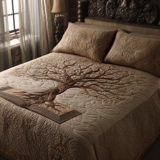 Softbound Dreams 3-Piece Quilted Bedding Set NCU0DV9045