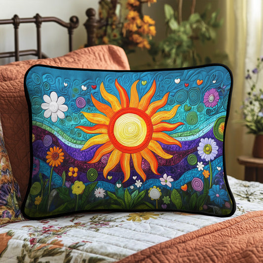 Solar Reverie Quilted Bedding Pillow Case NCU0PT6674