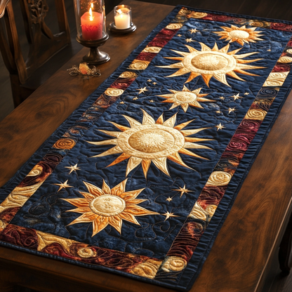 Solar Glory Quilted Table Runner NCU0VH5789