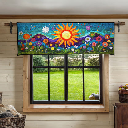 Solar Reverie Quilted Valance NCU0PT6116