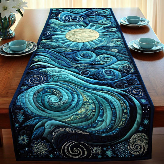 Solar Storm Quilted Table Runner NCU0PT6550