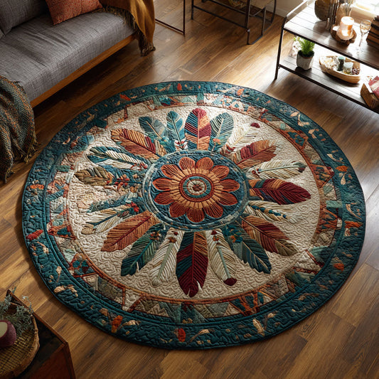 Song of the Night Quilted Round Mat NCU0PT8856