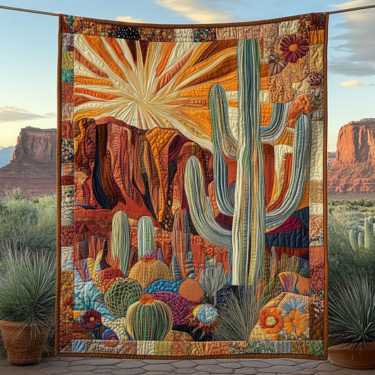 Sonoran Serenity Quilted Blanket NCU0DV4161