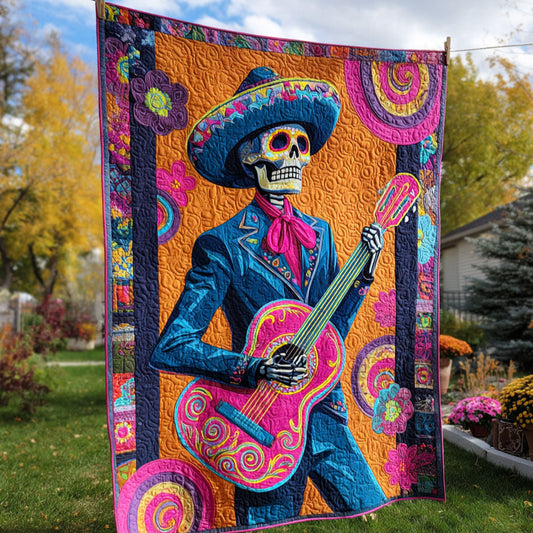 Soul Guitar Quilted Blanket NCU0TD300