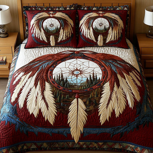 Soul Snare 3-Piece Quilted Bedding Set NCU0PT7402