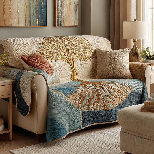 Soul Tree Quilted Sofa Cover NCU0DV9193