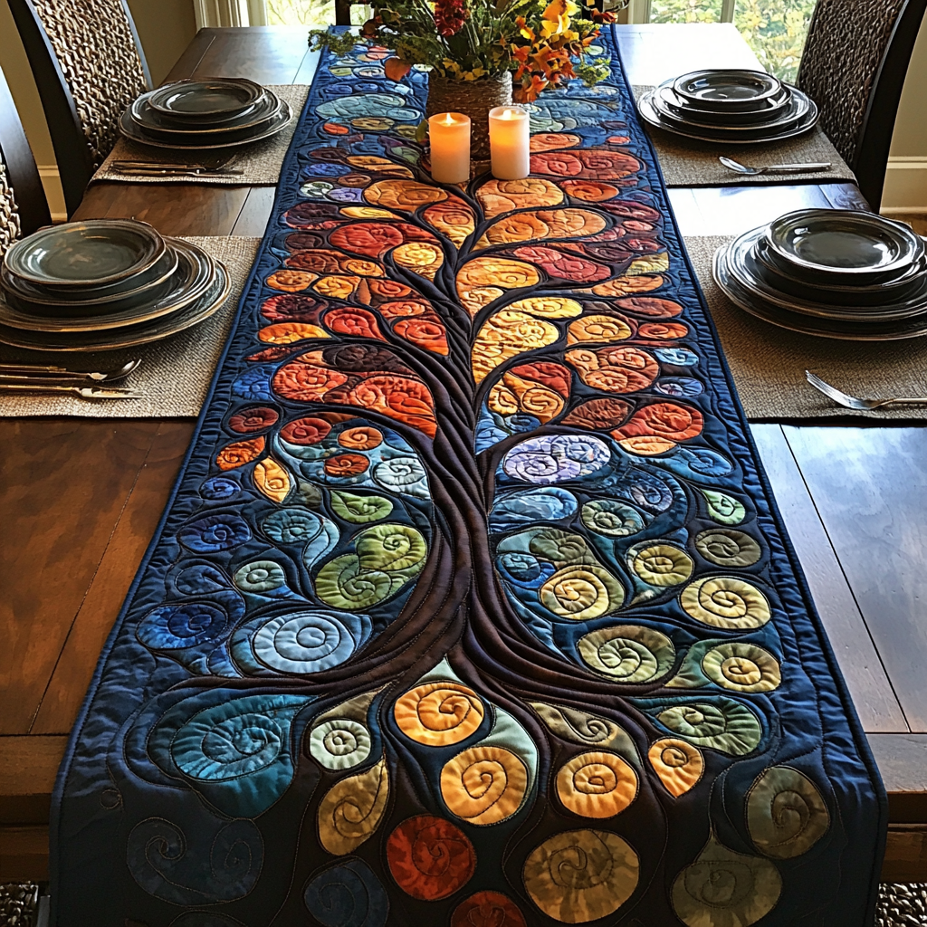 Soul Tree Quilted Table Runner NCU0DV6176