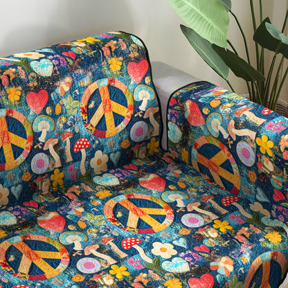 Soulful Peace Quilted Sofa Cover NCU0PT6911