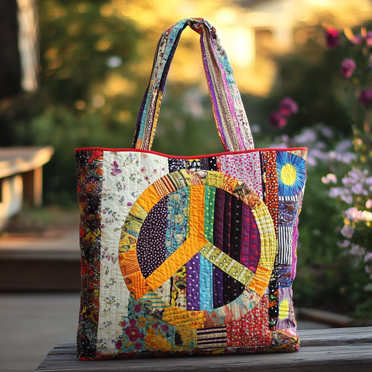 Soulful Stitch Quilted Tote Bag NCU0PT8205