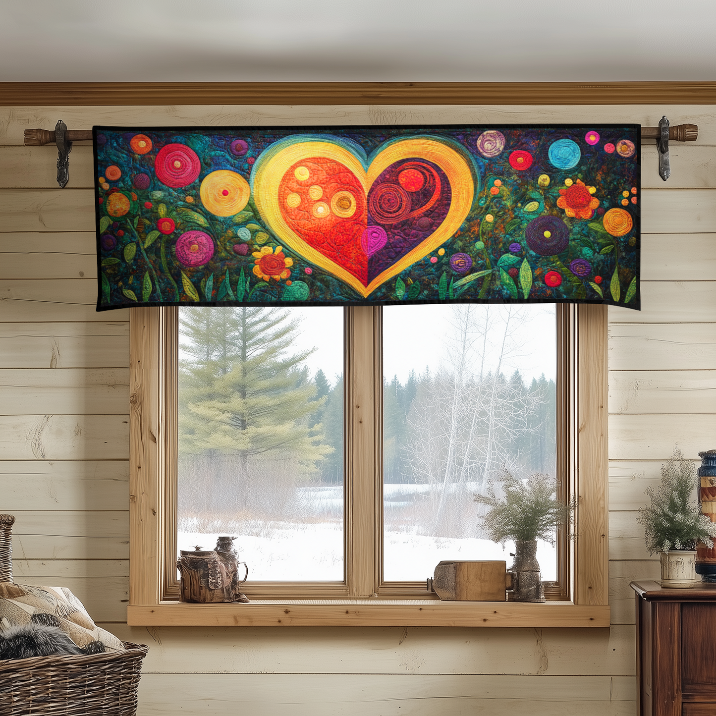 Soulful Touch Quilted Valance NCU0DK4720