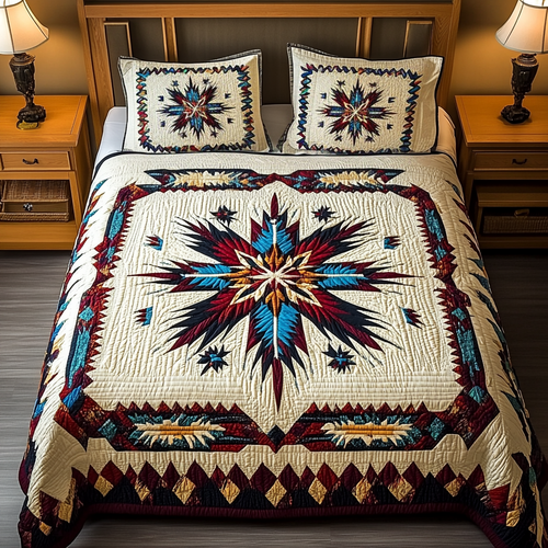 Souls Serenity 3-Piece Quilted Bedding Set NCU0VH1580