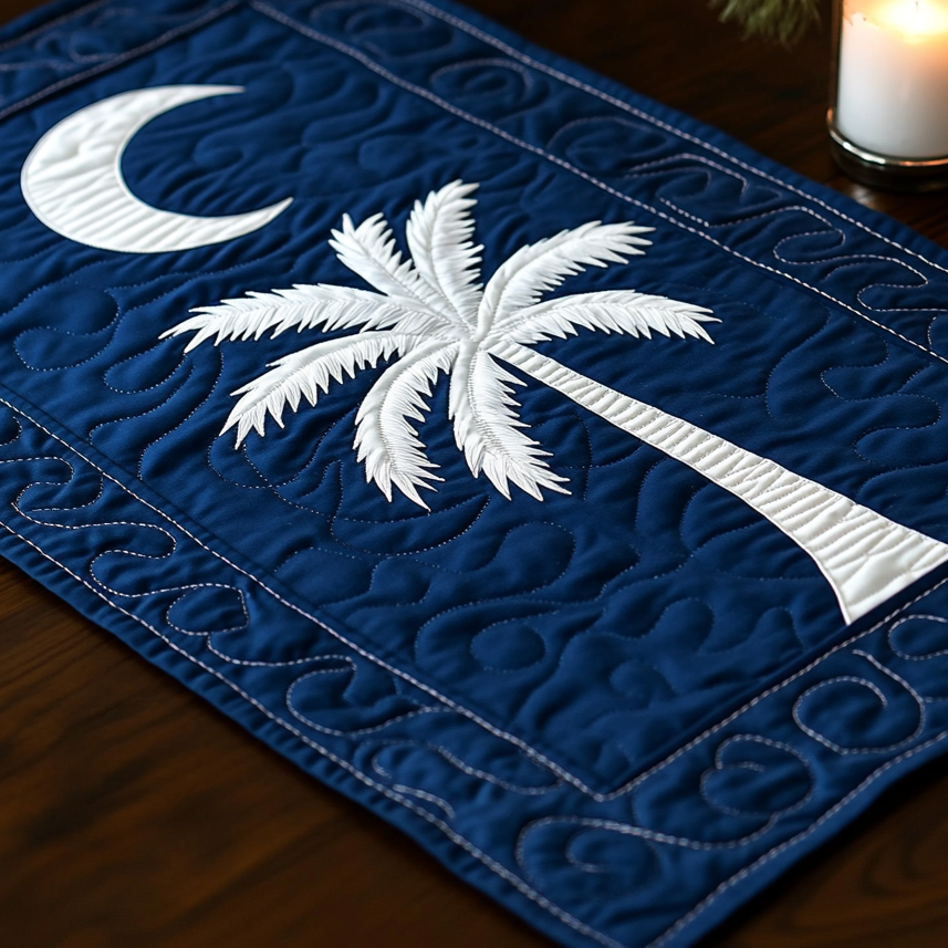 South Carolina Charm Quilted Table Runner NCU0DV5375