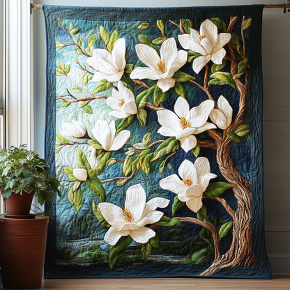 Southern Bloom Quilted Blanket NCU0DV3668