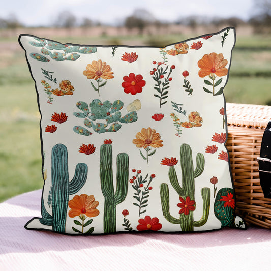 Southwest Bloom Quilted Pillow Case NCU0PT3381