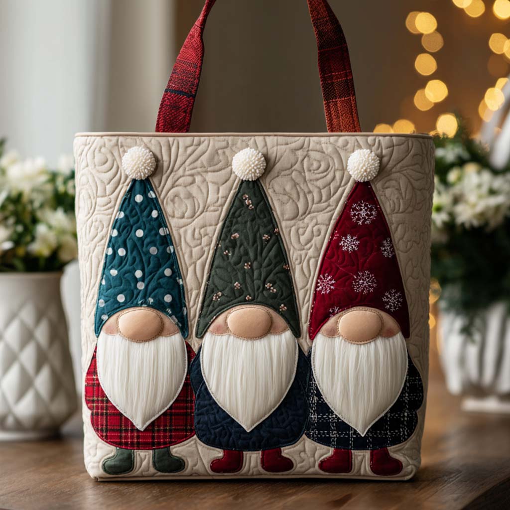 Sparkling Gift Quilted Tote Bag NCU0NT10643