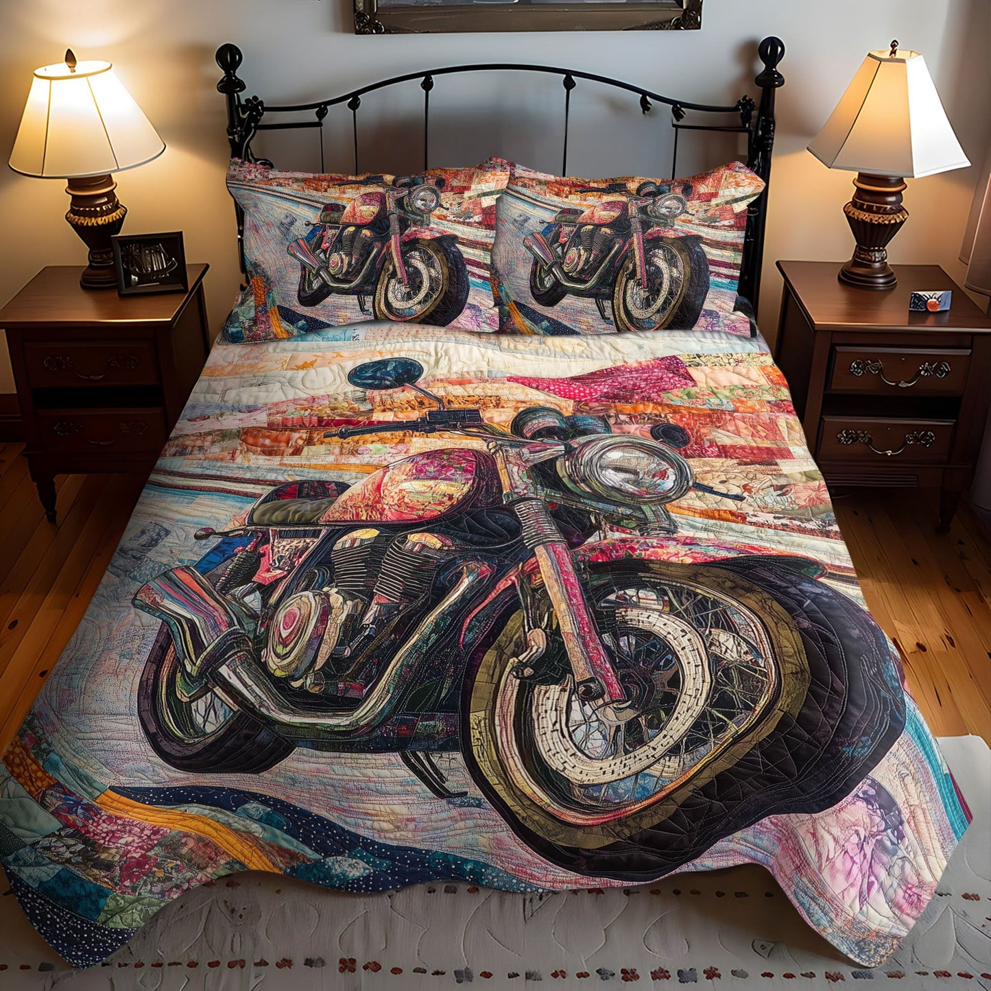 Speed and Style 3-Piece Quilted Bedding Set NCU0PT5710