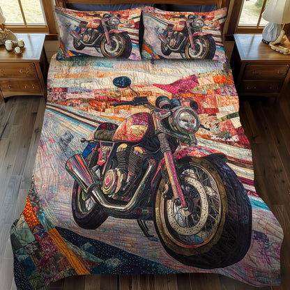 Speed and Style 3-Piece Quilted Bedding Set NCU0PT5710