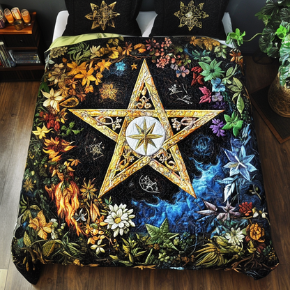 Spellbound Star 3-Piece Quilted Bedding Set NCU0PT3534