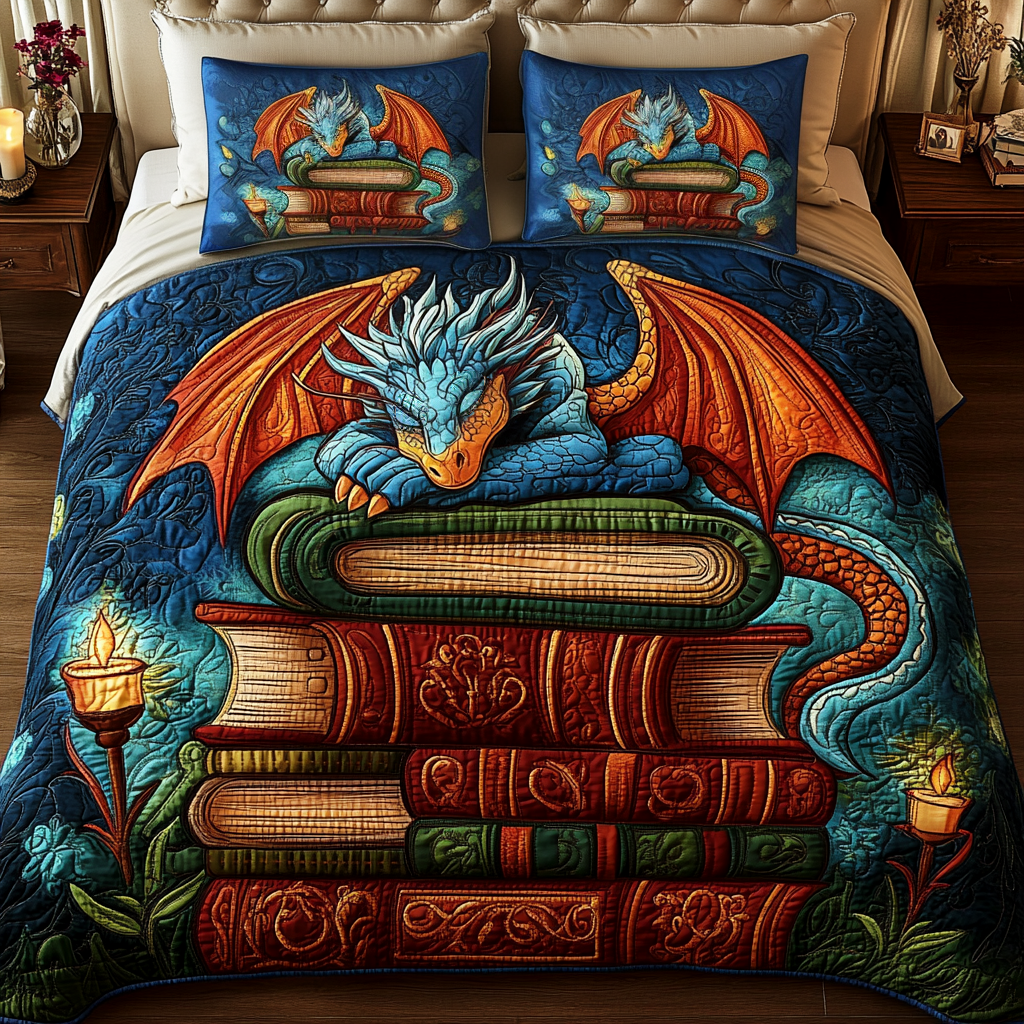 Spellbound Slumber 3-Piece Quilted Bedding Set NCU0VH738