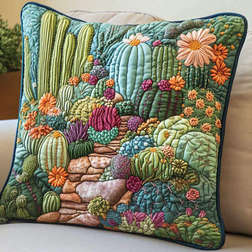 Spiky Beauty Quilted Pillow Case NCU0NT6126
