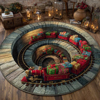 Spiral Express Quilted Round Mat NCU0XD1123
