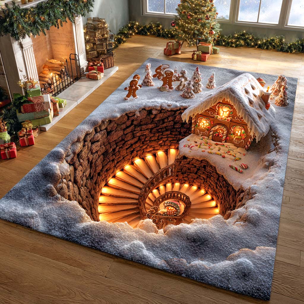 Spiral Ginger Village Area Rug NCU0XD1963