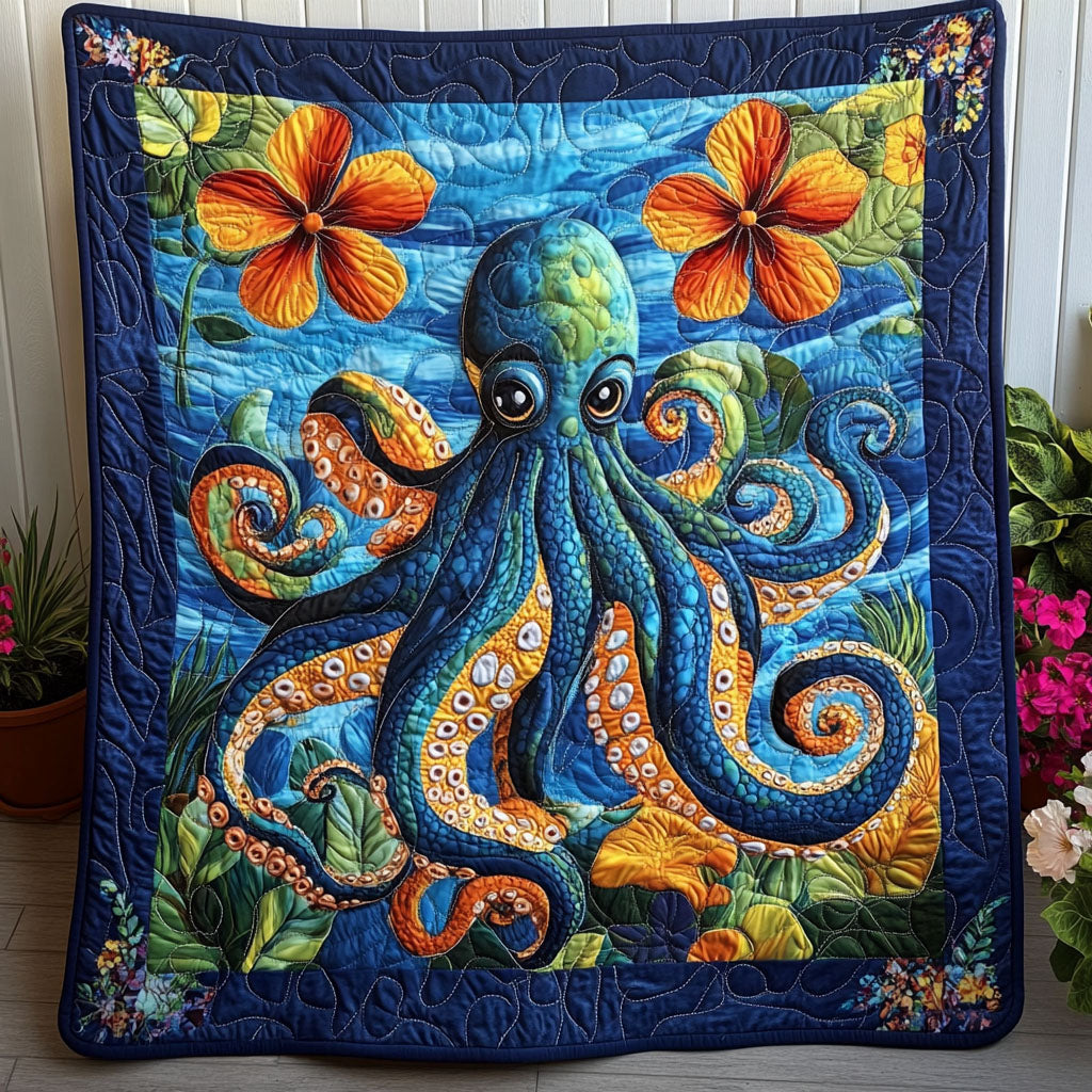 Spiral Sorcery Quilted Blanket NCU0NT7010