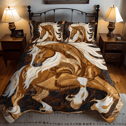 Spirit Of The Wild 3-Piece Quilted Bedding Set NCU0DV309