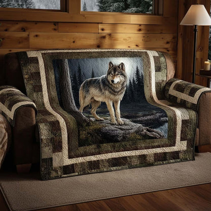 Spirit Animal Quilted Sofa Cover NCU0NT11013