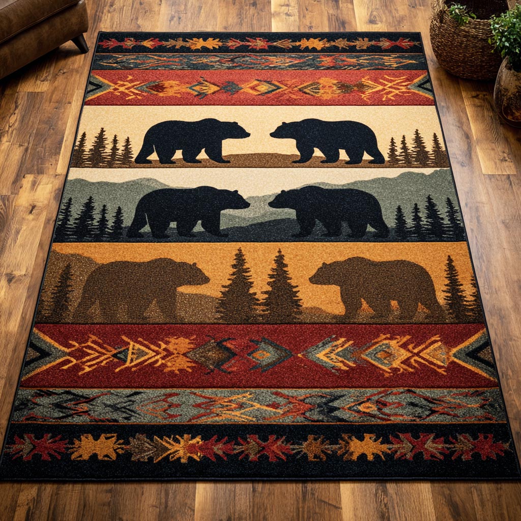 Spirit Bear Area Rug NCU0TD2445