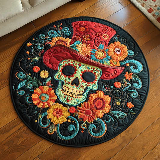 Spirit Dance Quilted Round Mat NCU0VH5213