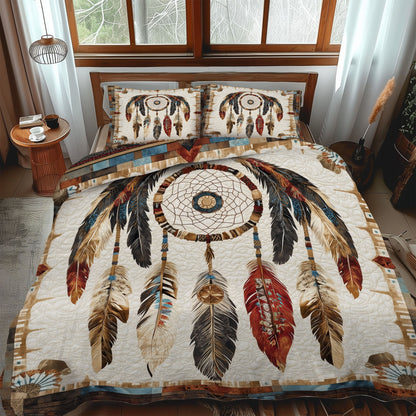 Spirit Dreamer 3-Piece Quilted Bedding Set NCU0PT7403