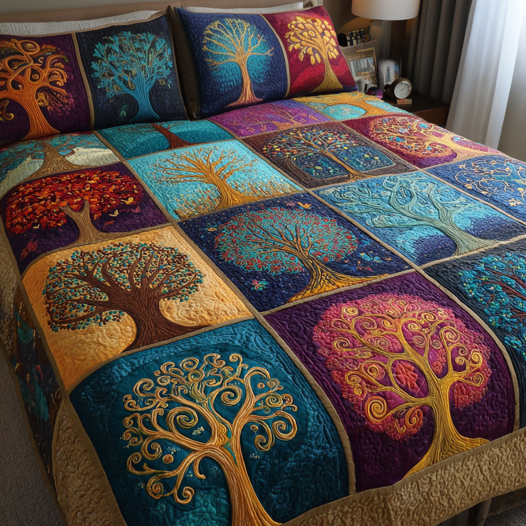 Spirit Grove 3-Piece Quilted Bedding Set NCU0DK11940