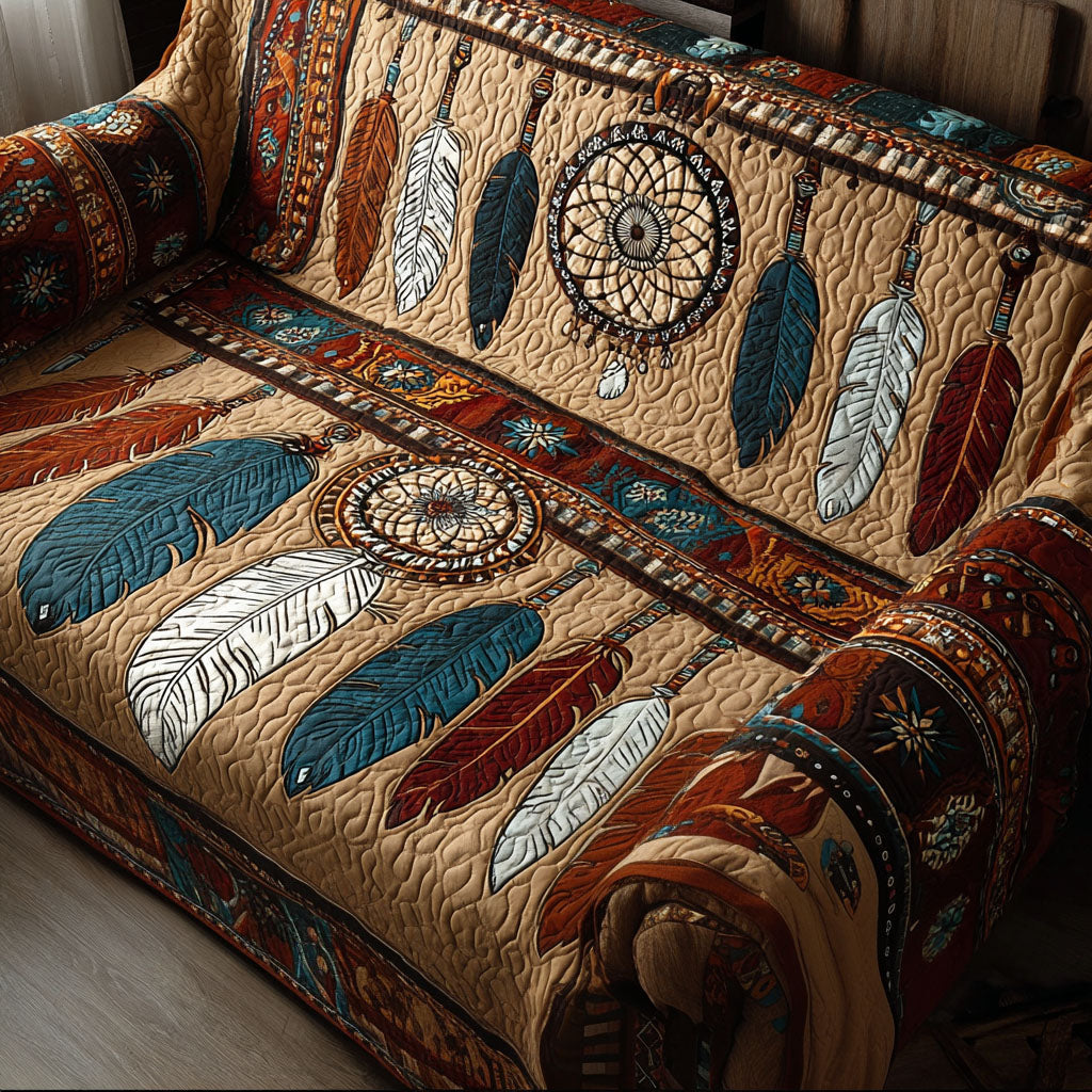 Spirit Loom Quilted Sofa Cover NCU0PT11205
