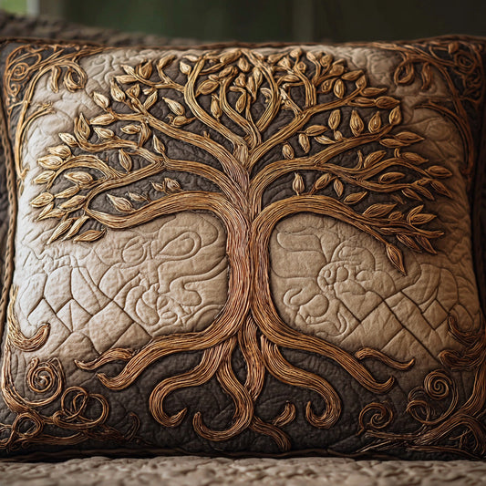 Spirit Roots Quilted Pillow Case NCU0DV6315
